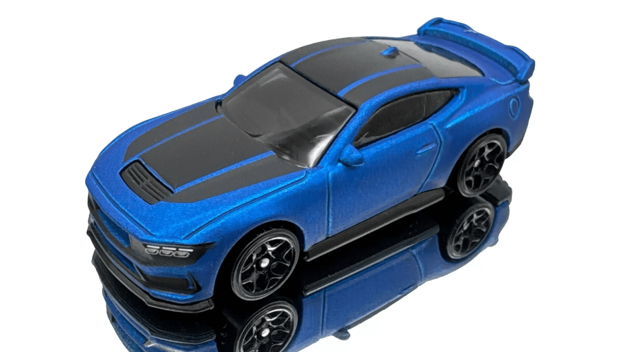 Машинка Базова Hot Wheels Ford Mustang Dark Horse Then and Now 1:64 HRY93 Blue