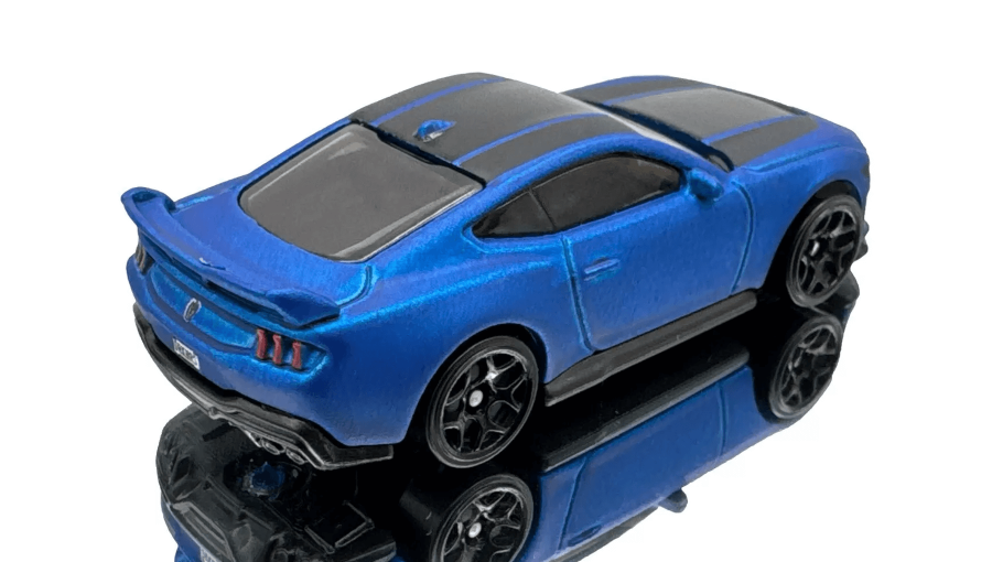 Машинка Базова Hot Wheels Ford Mustang Dark Horse Then and Now 1:64 HRY93 Blue
