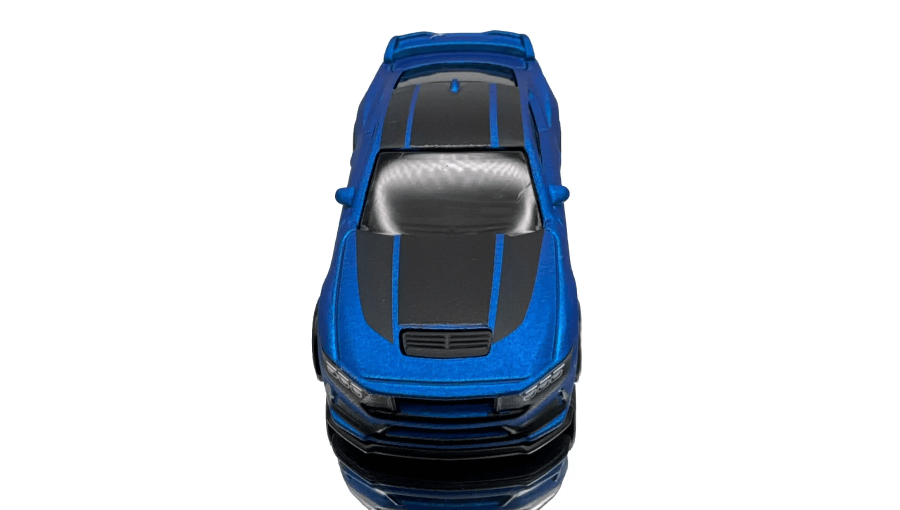 Машинка Базова Hot Wheels Ford Mustang Dark Horse Then and Now 1:64 HRY93 Blue