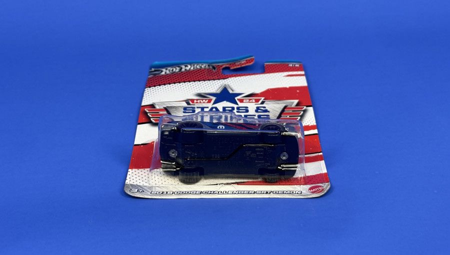 Тематична Машинка Hot Wheels '18 Dodge Challenger SRT Demon Stars & Stripes 1:64 HRW64 Silver