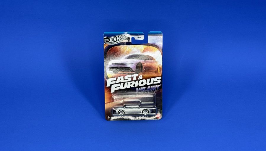 Тематична Машинка Hot Wheels 2022 DeLorean Alpha5 Villains Fast & Furious 1:64 JBY38 Silver