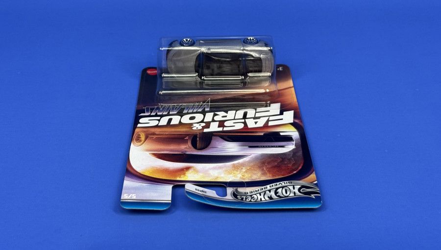 Тематична Машинка Hot Wheels 2022 DeLorean Alpha5 Villains Fast & Furious 1:64 JBY38 Silver