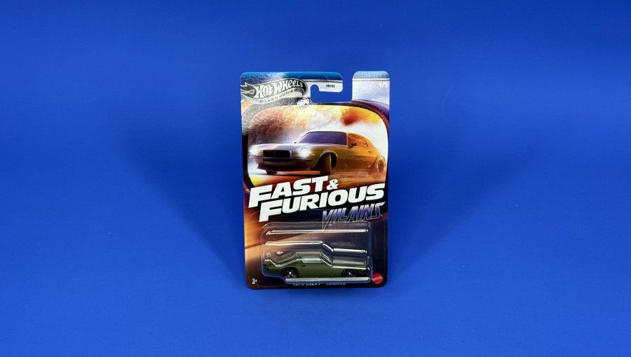 Тематична Машинка Hot Wheels 1973 Chevy Camaro Villains Fast & Furious 1:64 JBY37 Green