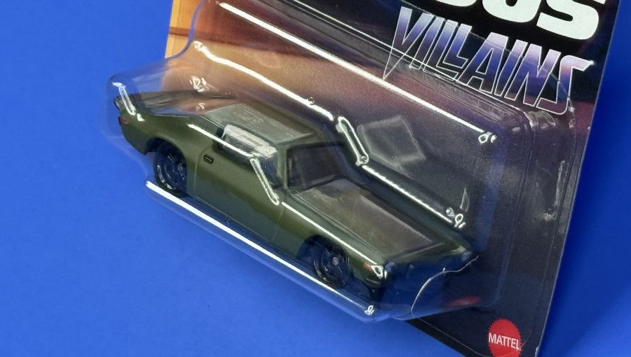 Тематична Машинка Hot Wheels 1973 Chevy Camaro Villains Fast & Furious 1:64 JBY37 Green