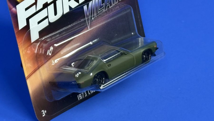 Тематична Машинка Hot Wheels 1973 Chevy Camaro Villains Fast & Furious 1:64 JBY37 Green