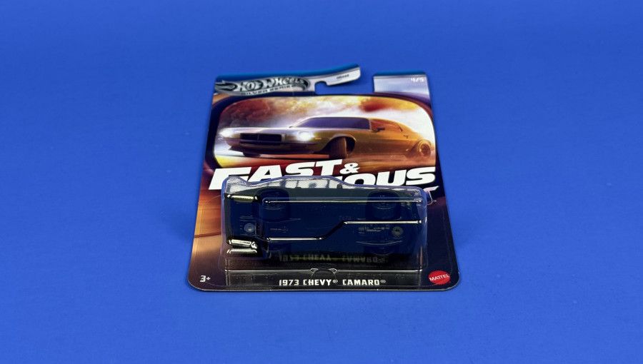 Тематична Машинка Hot Wheels 1973 Chevy Camaro Villains Fast & Furious 1:64 JBY37 Green