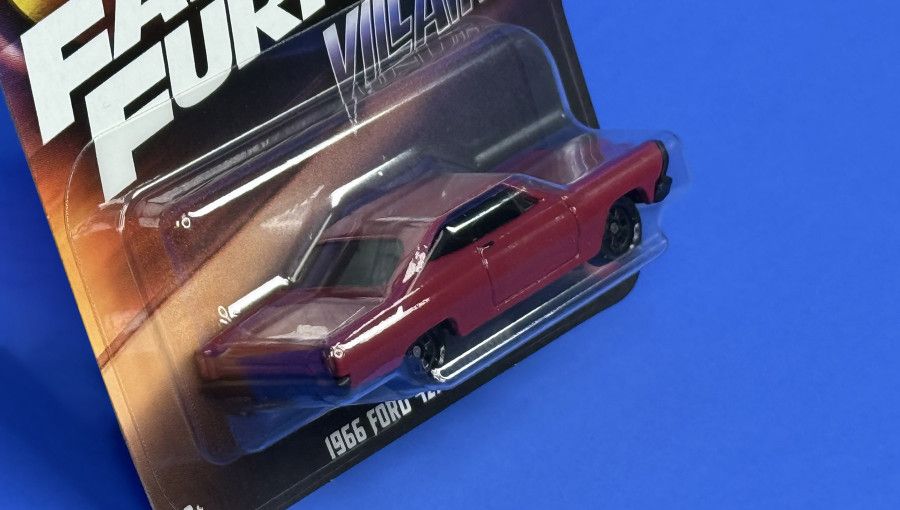 Тематична Машинка Hot Wheels 1966 Ford 427 Fairlane Villains Fast & Furious 1:64 JBY36 Red