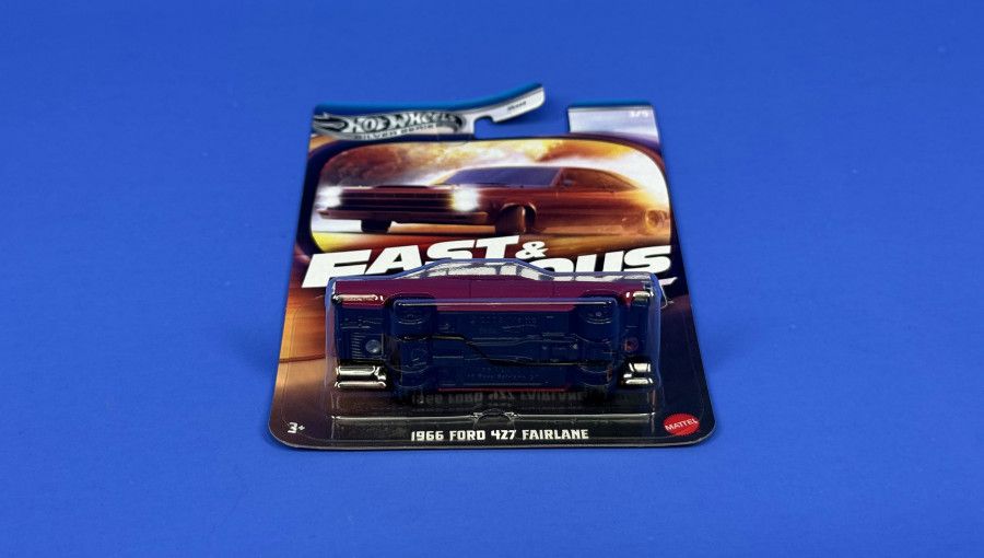 Тематична Машинка Hot Wheels 1966 Ford 427 Fairlane Villains Fast & Furious 1:64 JBY36 Red