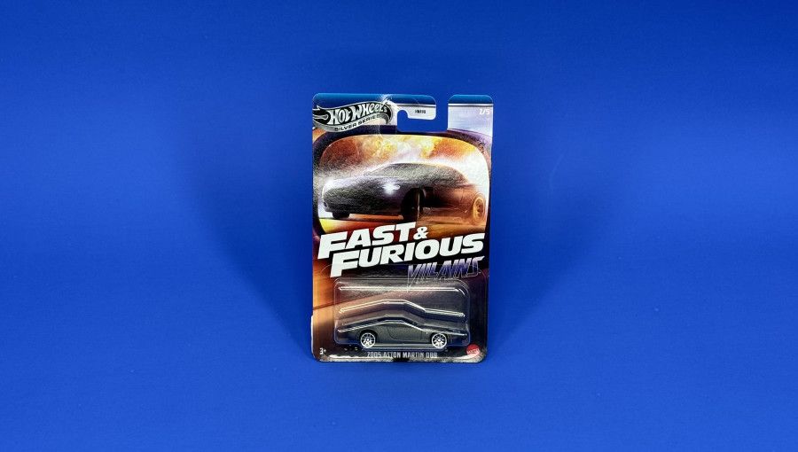 Тематична Машинка Hot Wheels 2005 Aston Martin DB9 Villains Fast & Furious 1:64 JBY35 Silver