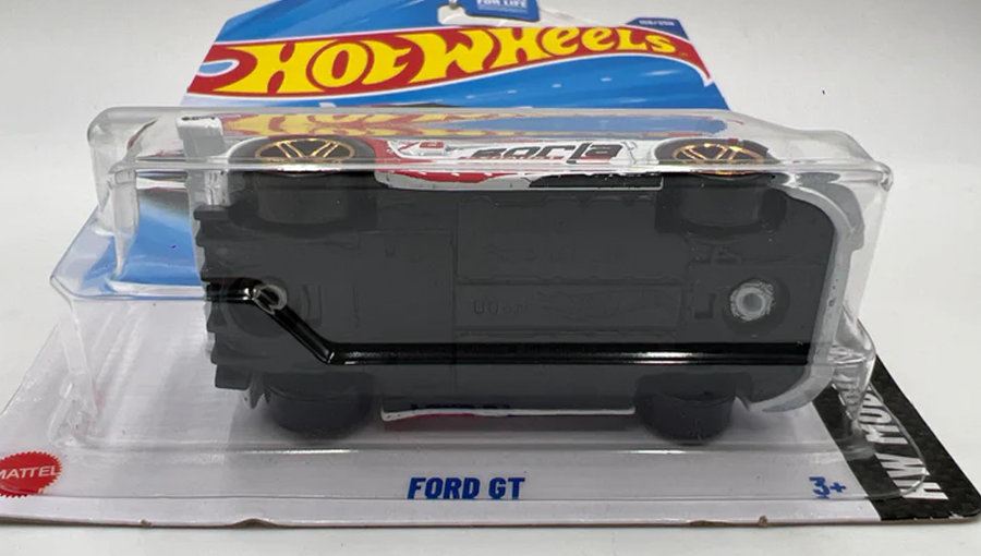 Машинка Базова Hot Wheels Ford GT Borla Modified 1:64 HYY92 White