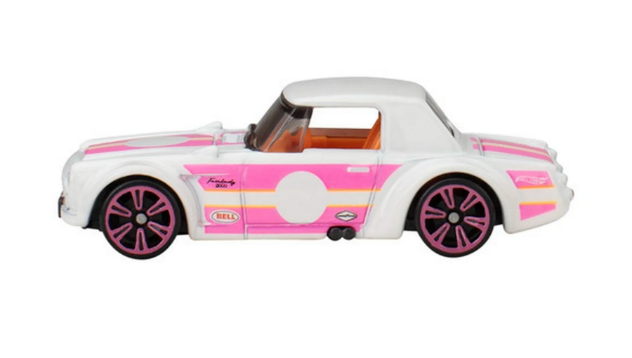 Тематична Машинка Hot Wheels Datsun Fairlady 2000 Neon Speeders 1:64 JCB04 White