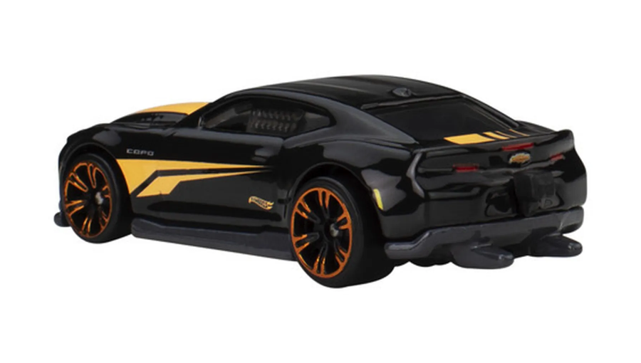 Тематична Машинка Hot Wheels 2018 COPO Camaro SS Neon Speeders 1:64 JCB06 Black