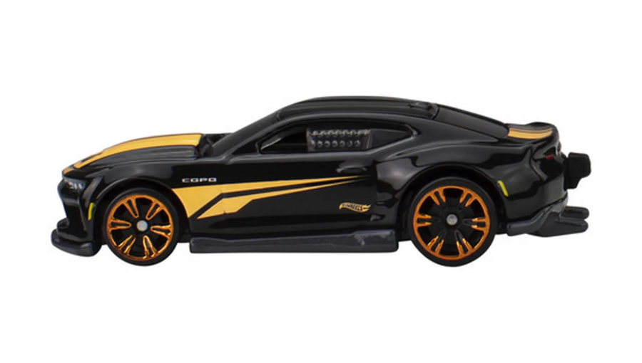 Тематична Машинка Hot Wheels 2018 COPO Camaro SS Neon Speeders 1:64 JCB06 Black