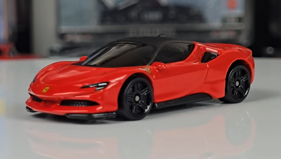 Машинка Базова Hot Wheels Ferrari SF90 Stradale Factory Fresh 1:64 HYW34 Red