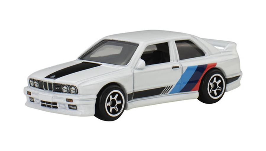 Набір Тематична Машинка Hot Wheels 2001 BMW M5 BMW 1:64 JBY58 Silver + Тематична Машинка 1992 M3 White + Тематична Машинка M4 Blue + Тематична Машинка 2016 M2 Yellow + Тематична Машинка M1 Orange
