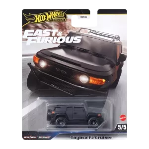 Машинка Premium Hot Wheels Toyota FJ Cruiser Fast & Furious 1:64 HRT99 Black