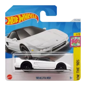 Машинка Базова Hot Wheels '90 Acura NSX The `90S 1:64 HTF02 White