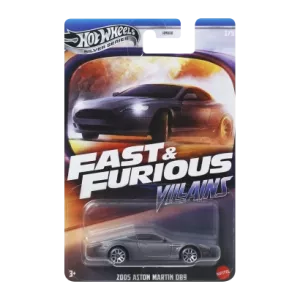 Тематична Машинка Hot Wheels 2005 Aston Martin DB9 Villains Fast & Furious 1:64 JBY35 Silver