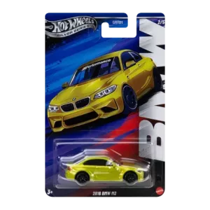 Тематична Машинка Hot Wheels 2016 BMW M2 BMW 1:64 JBY55 Yellow