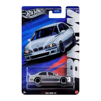 Тематична Машинка Hot Wheels 2001 BMW M5 BMW 1:64 JBY58 Silver