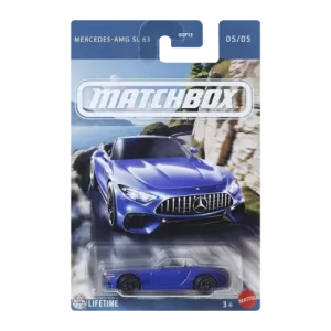 Тематична Машинка Matchbox Mercedes-AMG SL 63 European Streets 1:64 JCH33 Blue