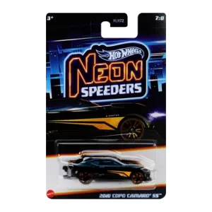 Тематична Машинка Hot Wheels 2018 COPO Camaro SS Neon Speeders 1:64 JCB06 Black