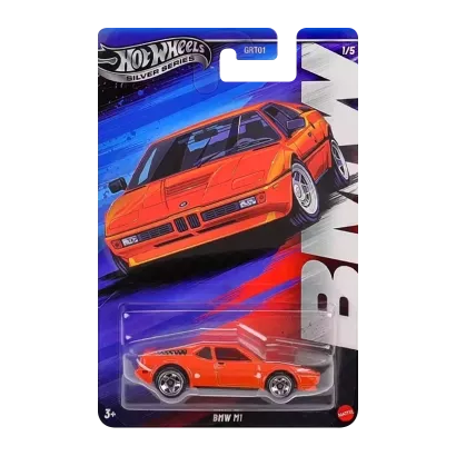 Тематична Машинка Hot Wheels BMW M1 BMW 1:64 JBY59 Orange