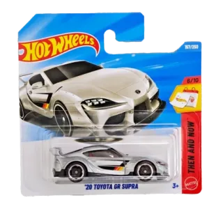 Машинка Базова Hot Wheels '20 Toyota GR Supra Then and Now 1:64 JJK04 Grey
