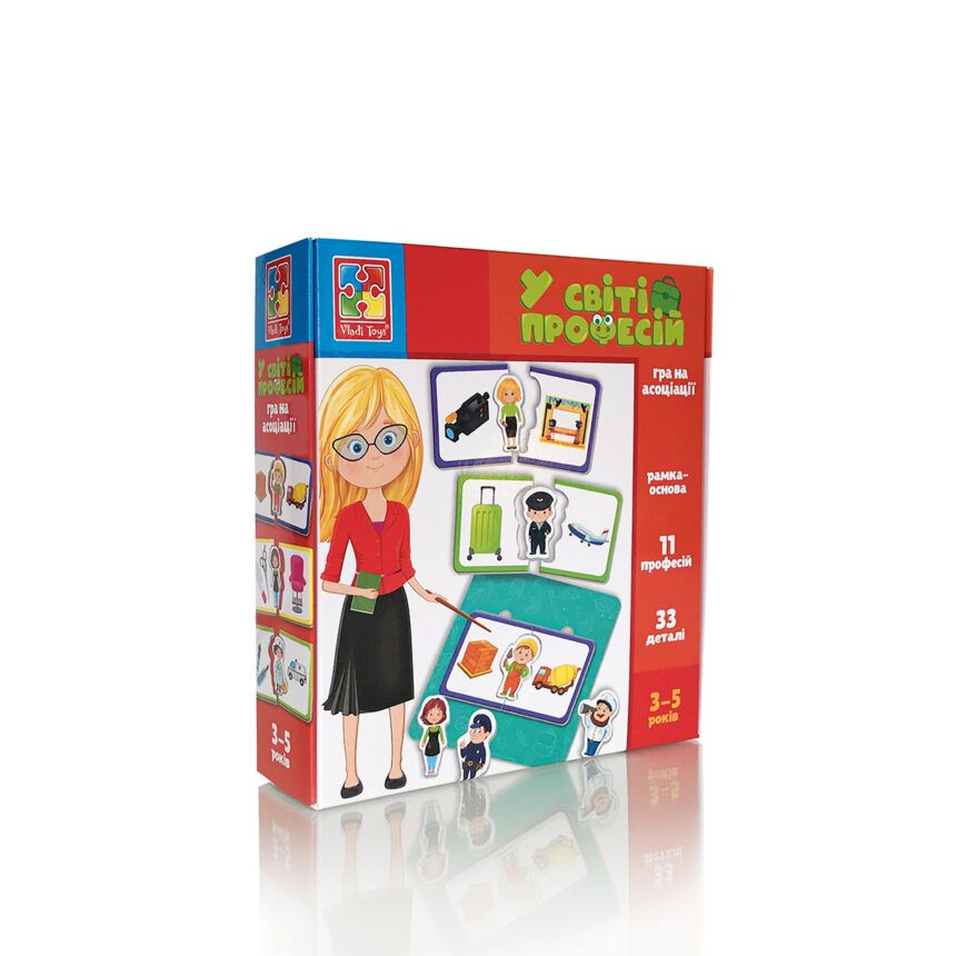 Гра на асоціації «У світі професій»