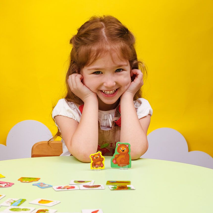 Гра на асоціації «У лісі та на фермі»