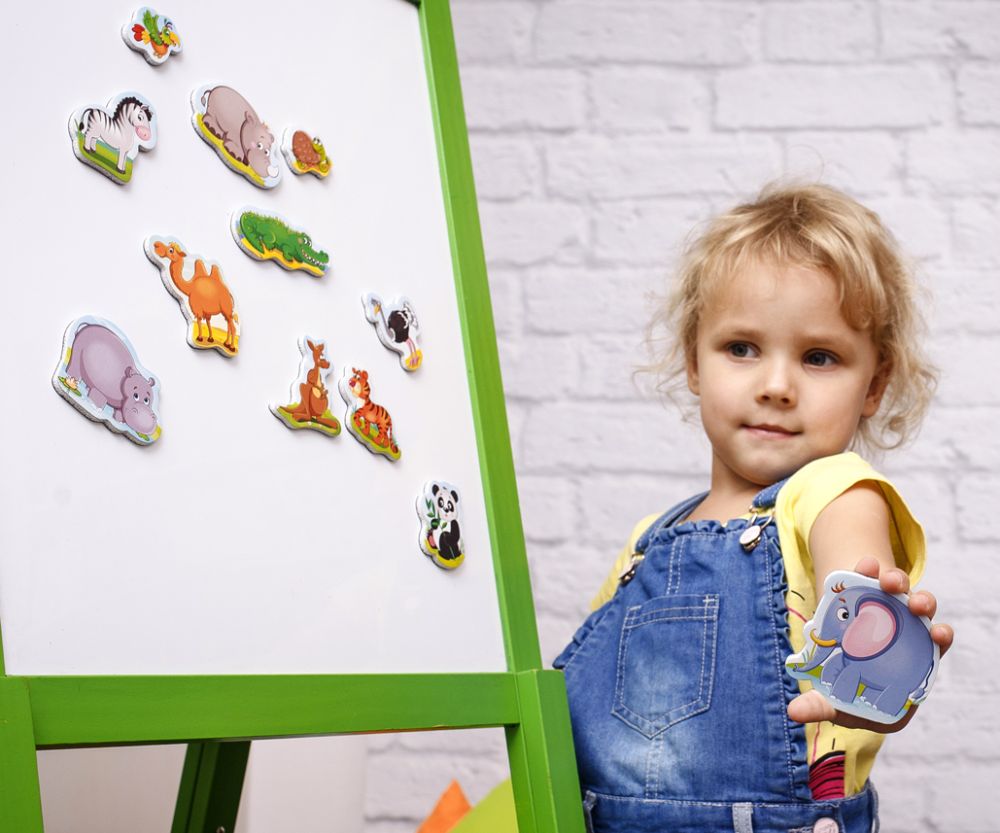 Колекція магнітів «Мій маленький світ. Зоопарк»