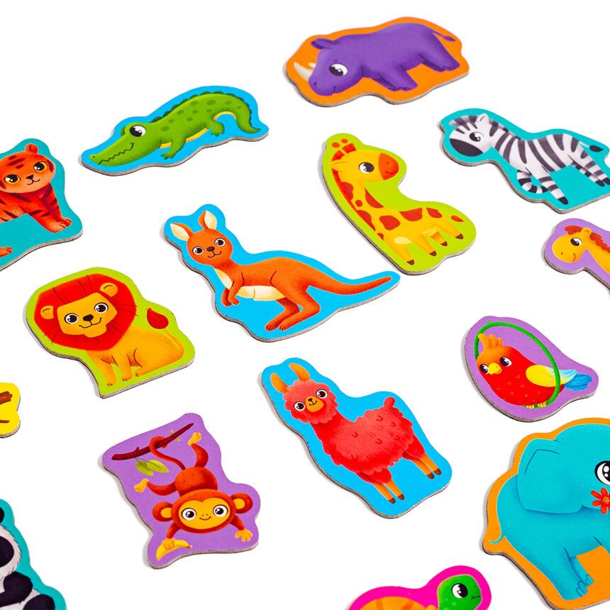 Набір магнітів «Зоопарк»