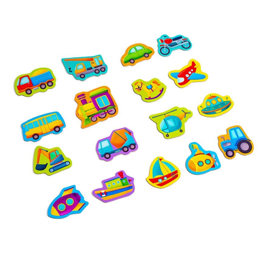 Набір магнітів «Транспорт»