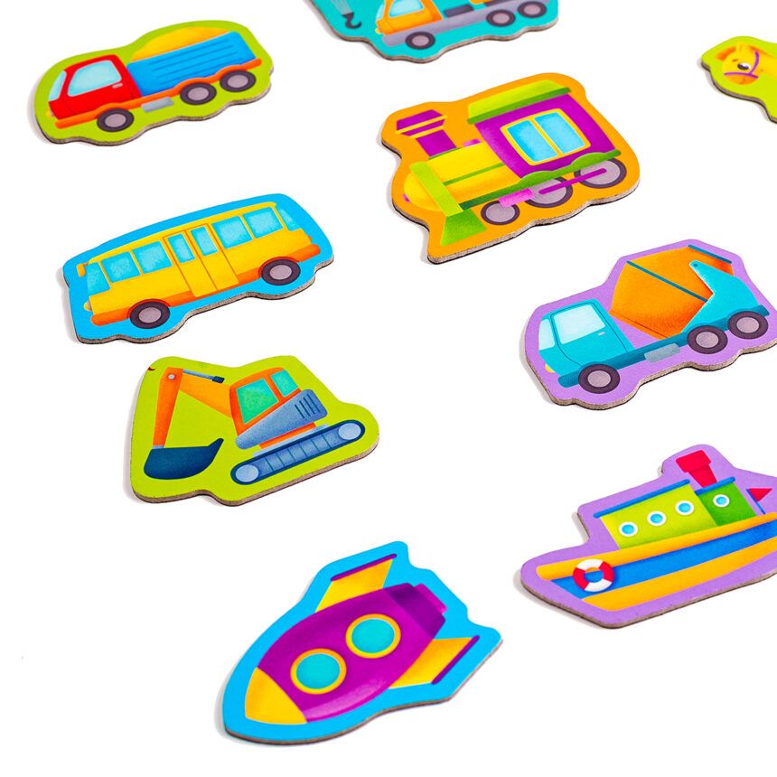 Набір магнітів «Транспорт»