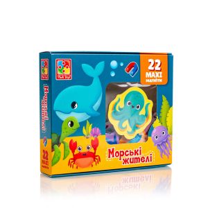 Набір магнітів «Морські жителі»
