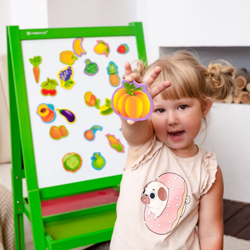 Набір магнітів «Овочі та фрукти»