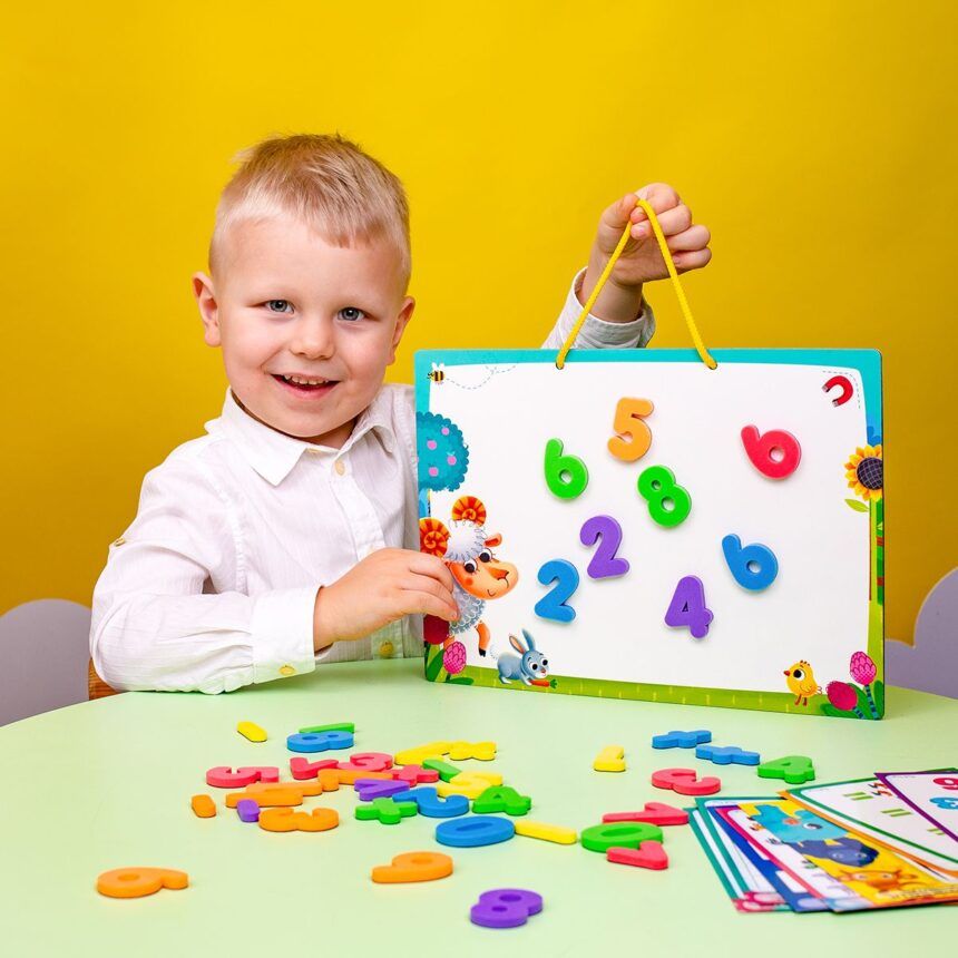 Гра настільна «Магнітний набір. Математика»