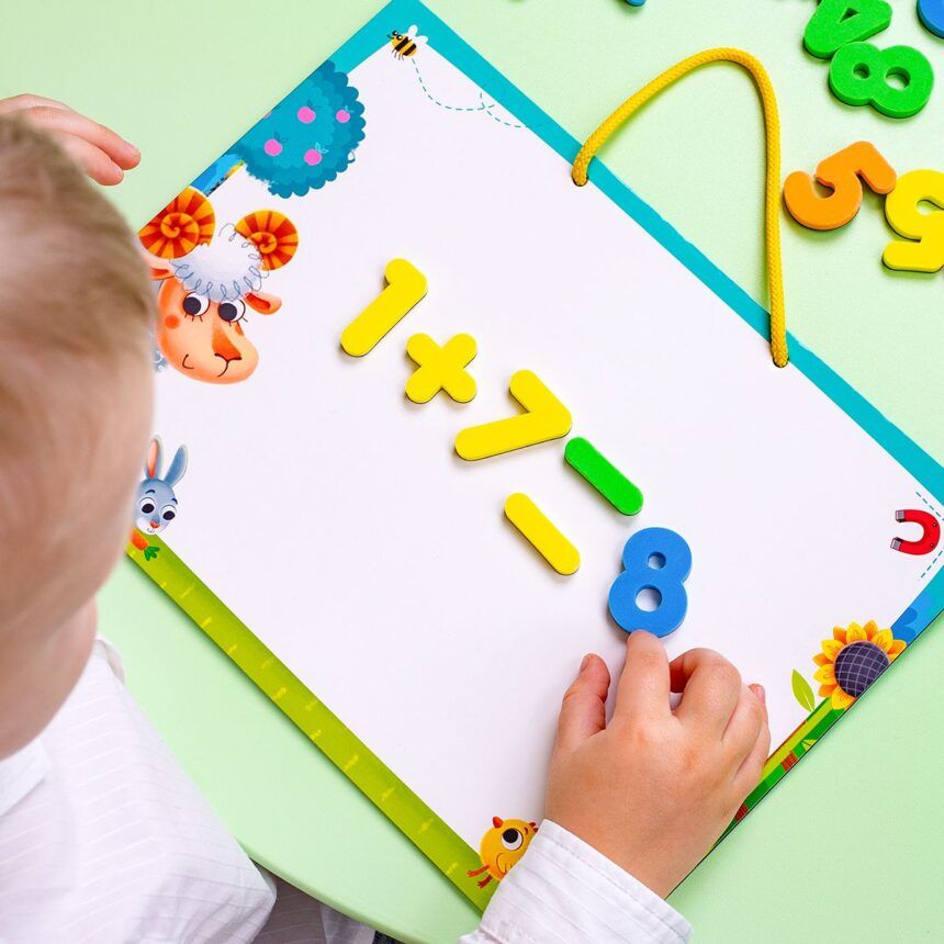 Гра настільна «Магнітний набір. Математика»