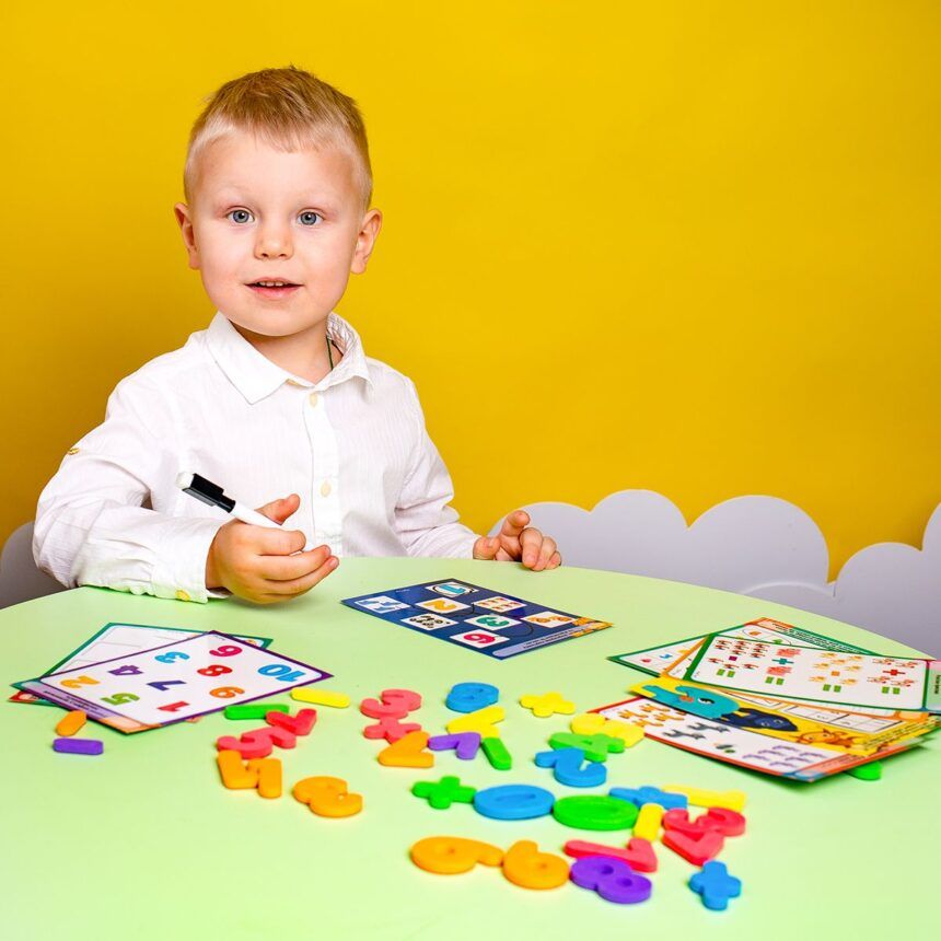 Гра настільна «Магнітний набір. Математика»