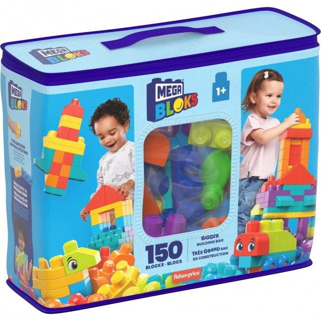 Великий конструктор у мішку (150 деталей) Mega Bloks